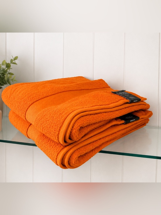 Lauren Ralph Lauren Other - Lauren Ralph Lauren Vibrant Orange Bath Towels 2pc NWT